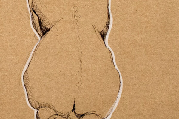Bianca Faltermeyer Pencil Nude Drawing Akt04